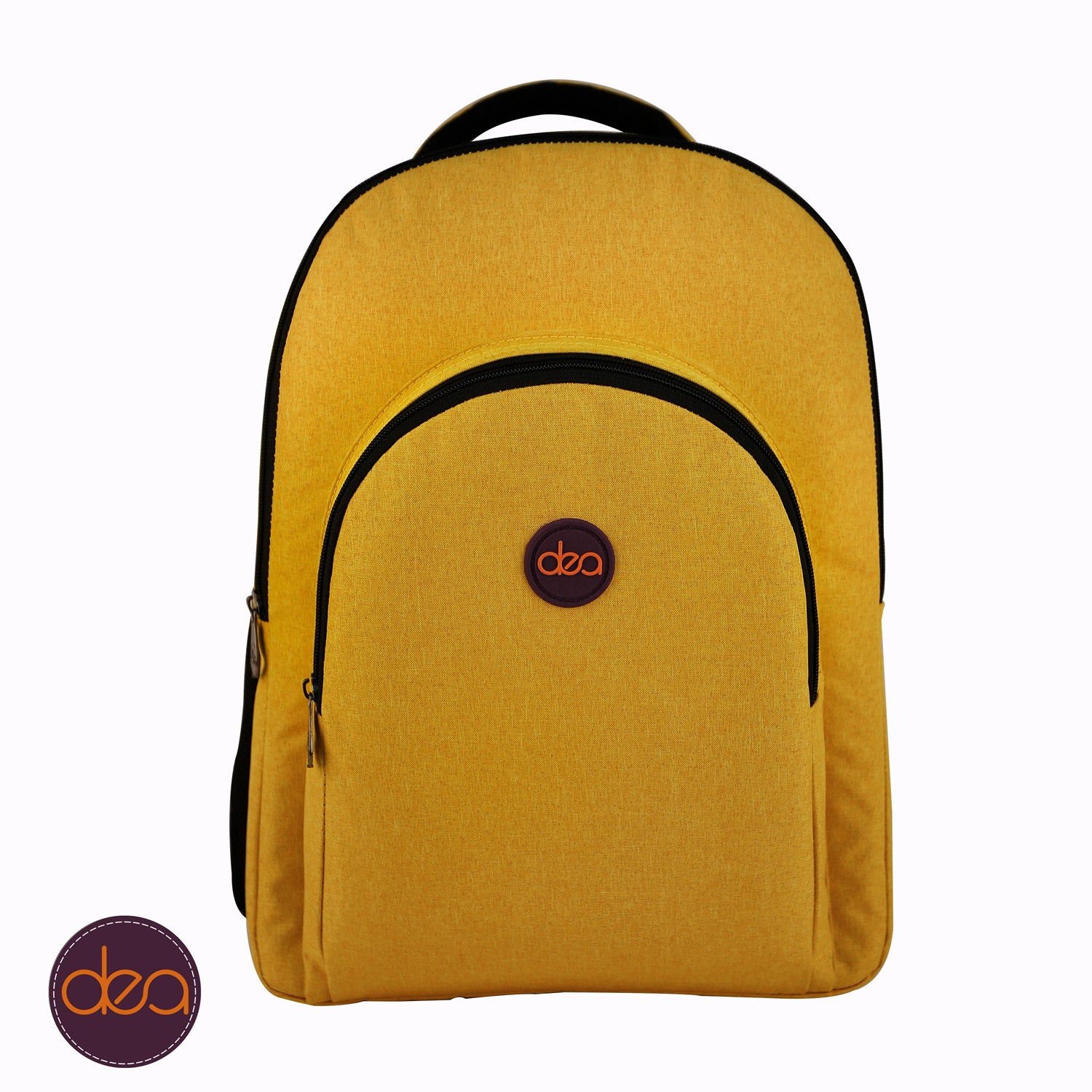 Yellow dea-crew backpack