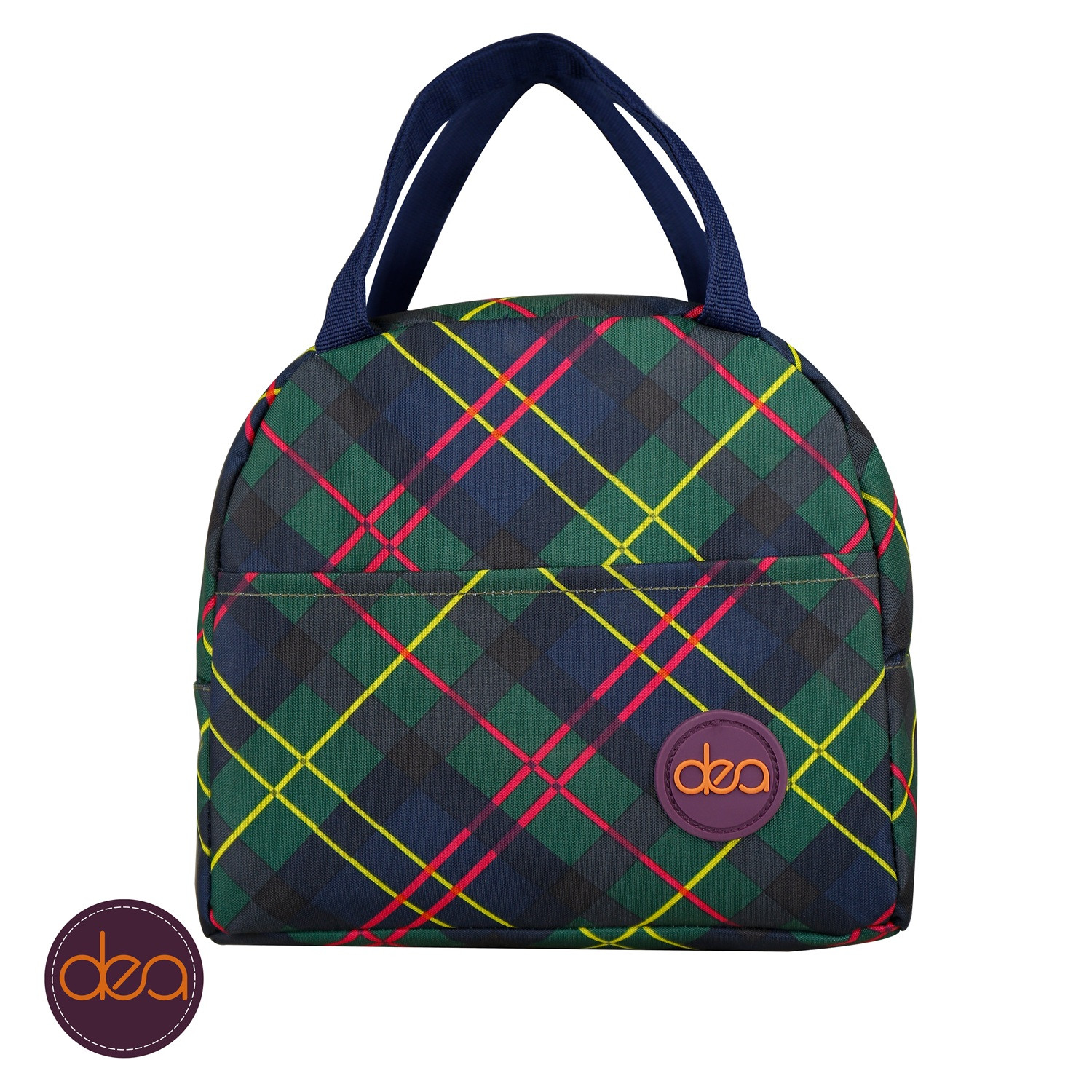 Colorful Lines Dea Lunch Bag With Handles