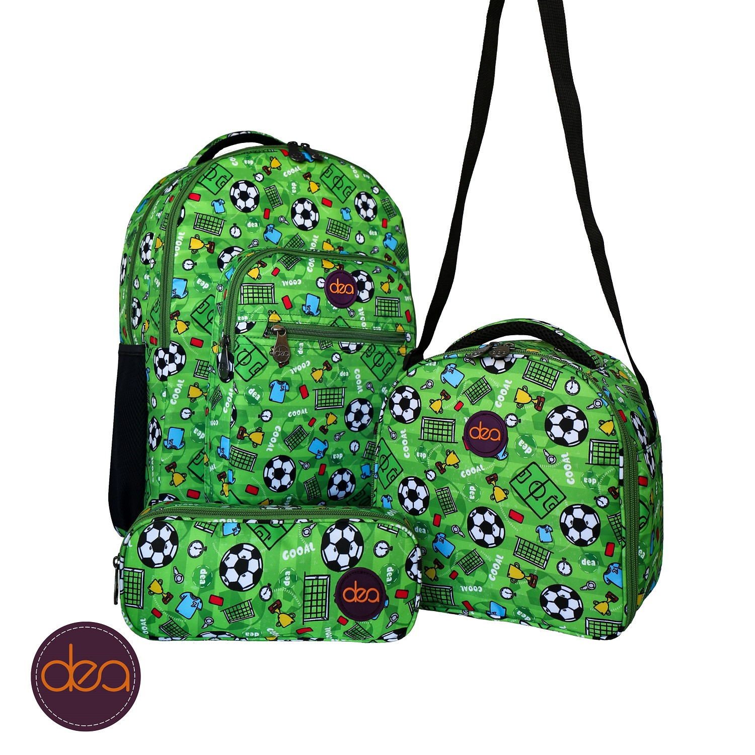 Football Mania dea-trio school set 3 pcs "size18"