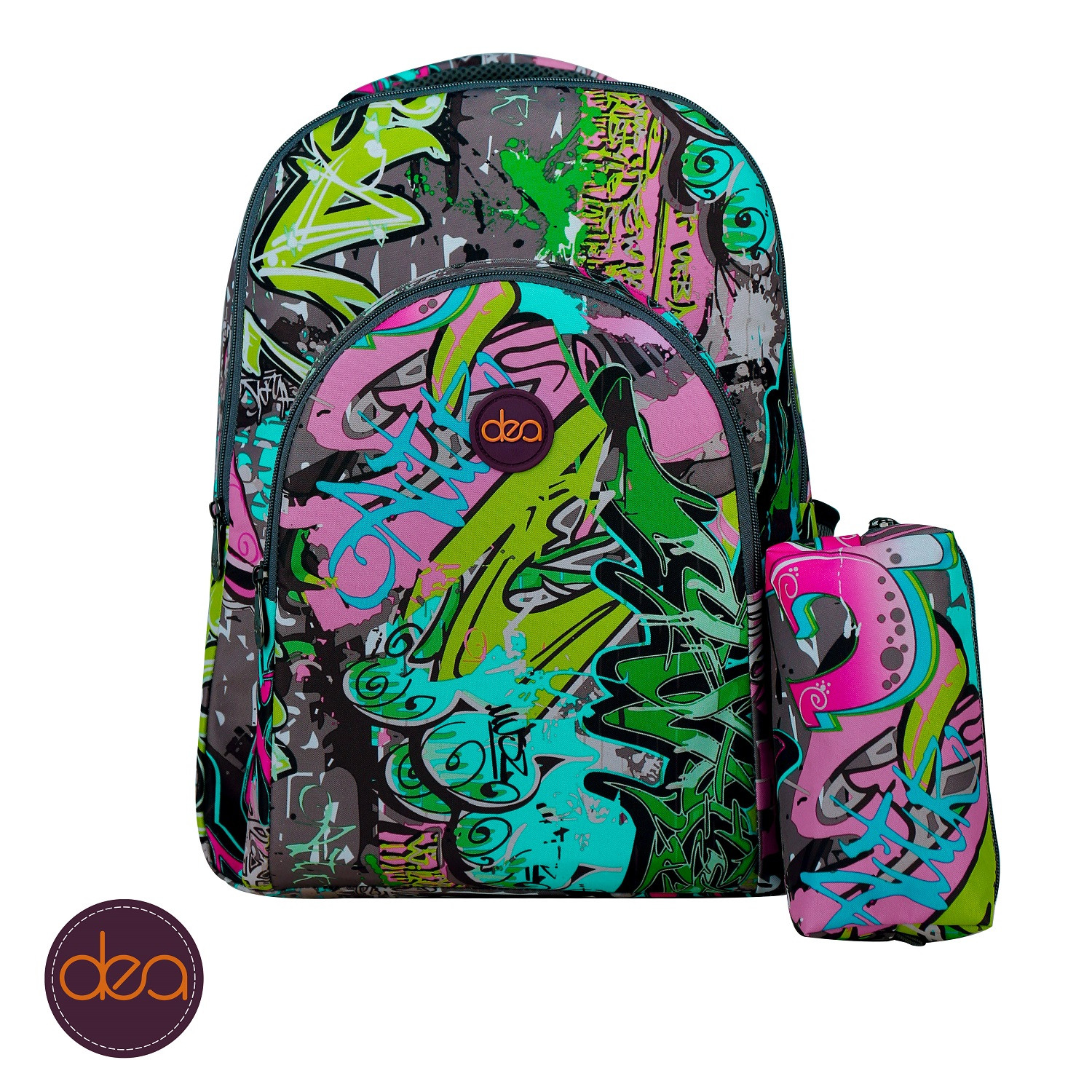 Neon Clash dea-retro school set 2 pcs "size 18"
