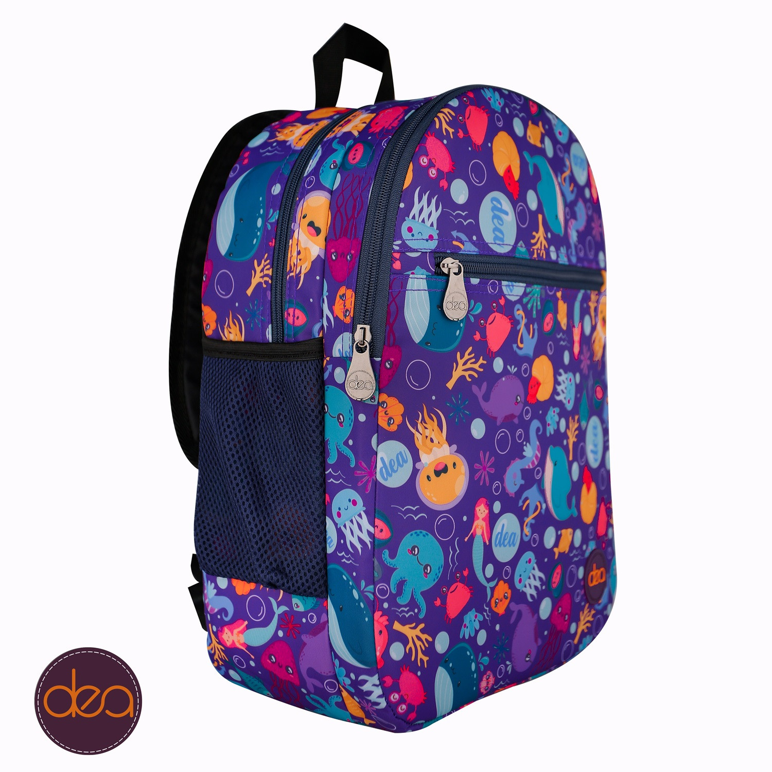 Ocean dea-jungle School Bag