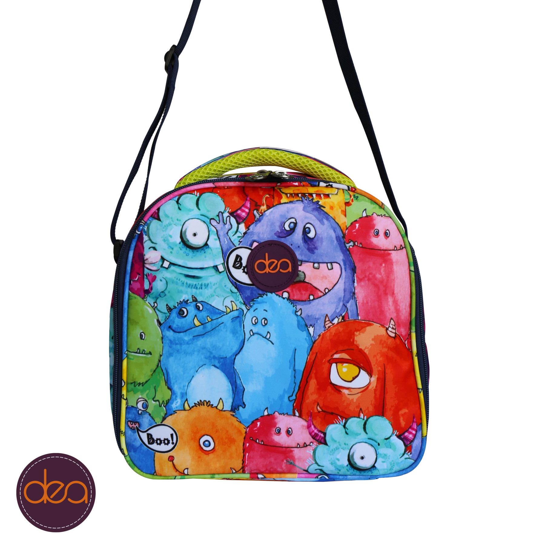 Funny Monsters dea-lunch bag
