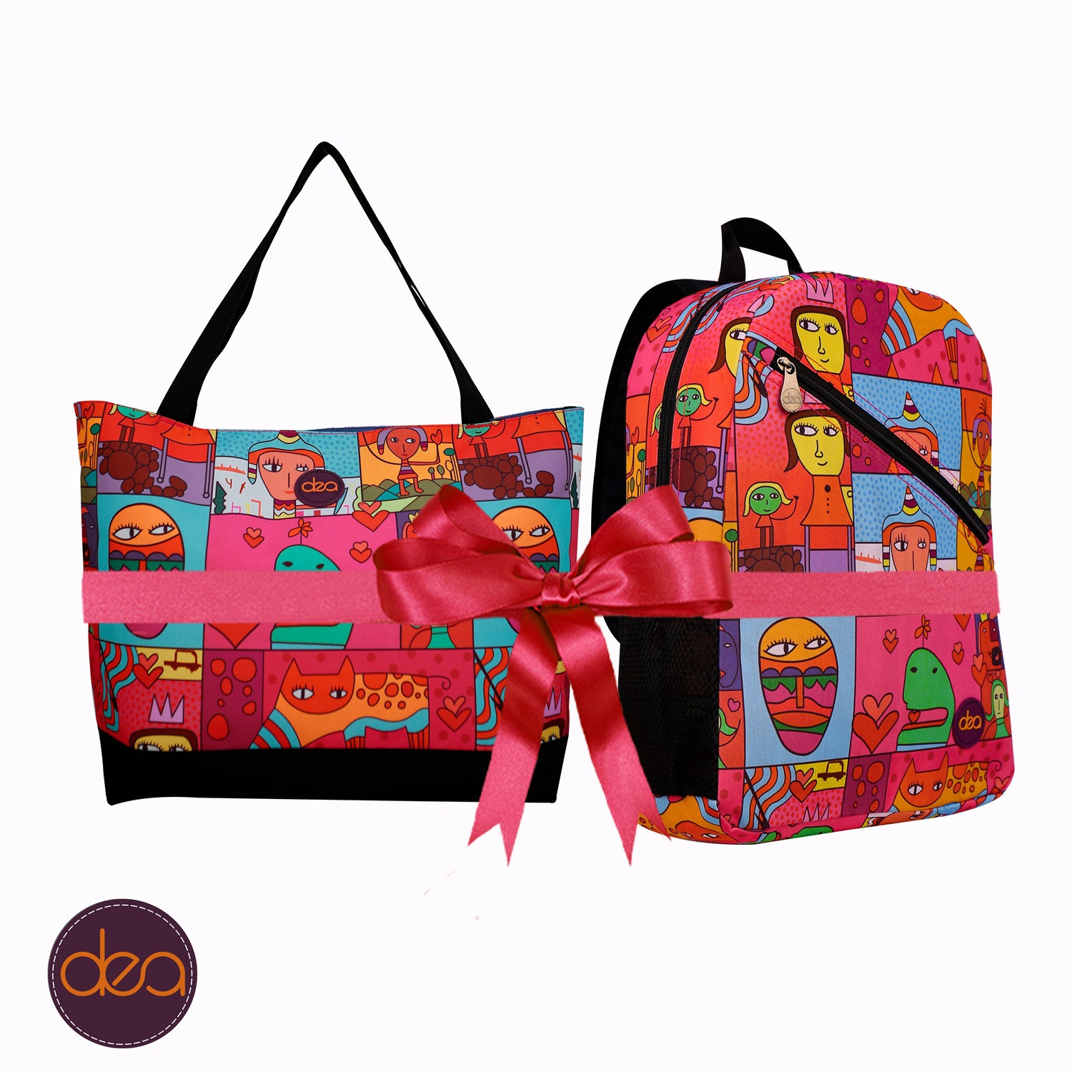 Child Art Bundle Backpack + Tote Bag