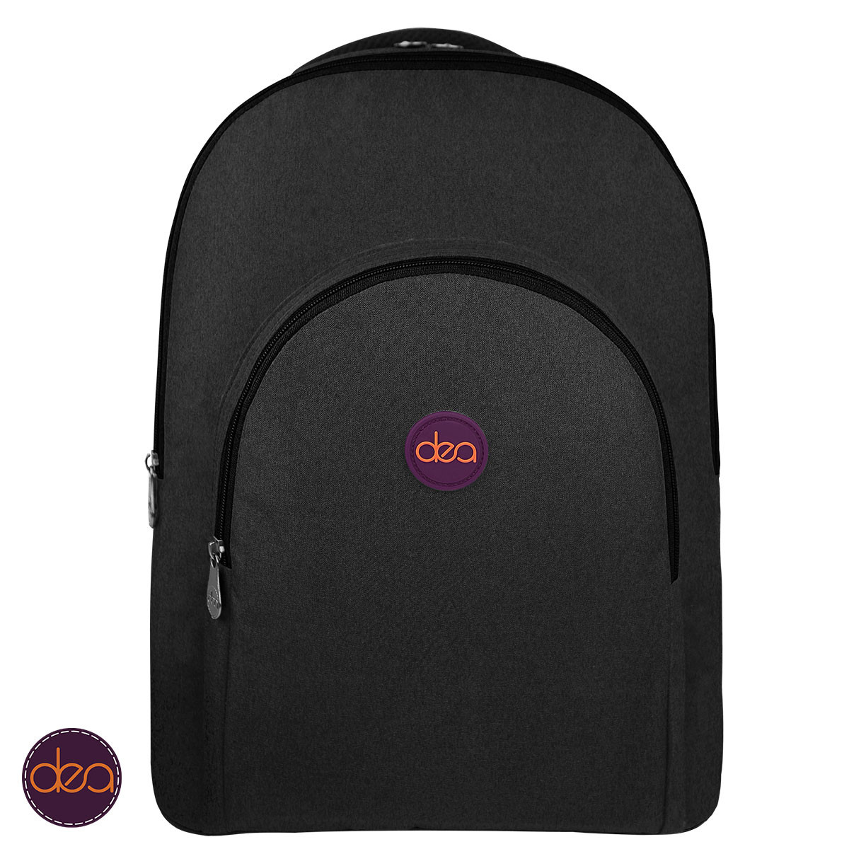 ِAsh Black dea-crew backpack