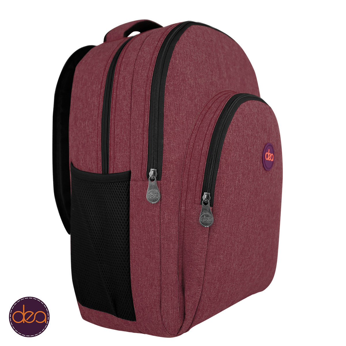 Burgundy dea-crew backpack