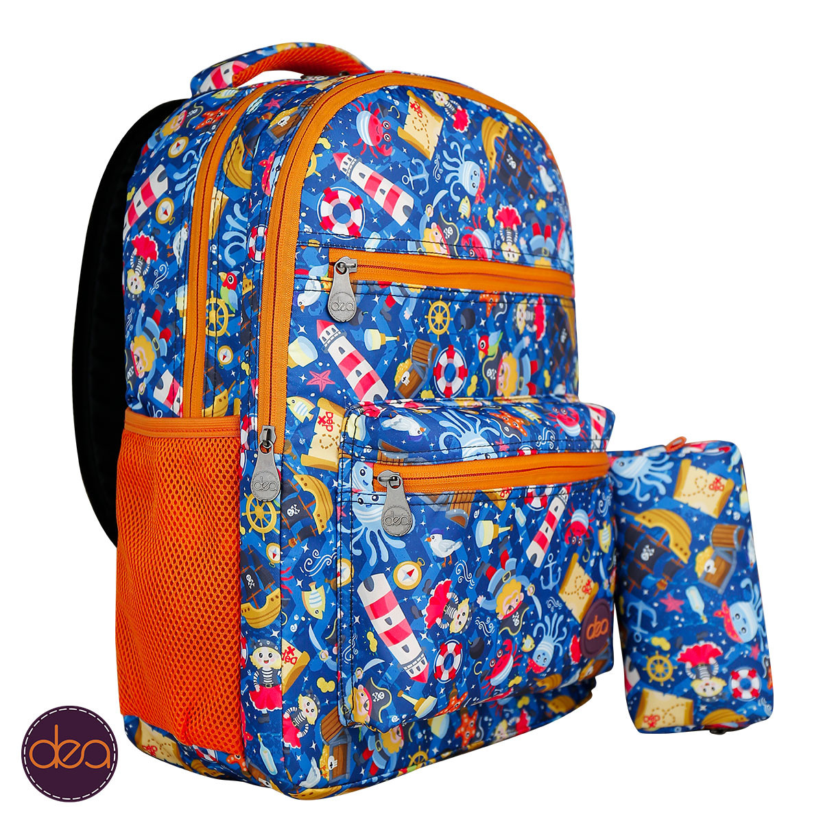 Pirates Island dea-duo School Set 2 pcs "size 18" 