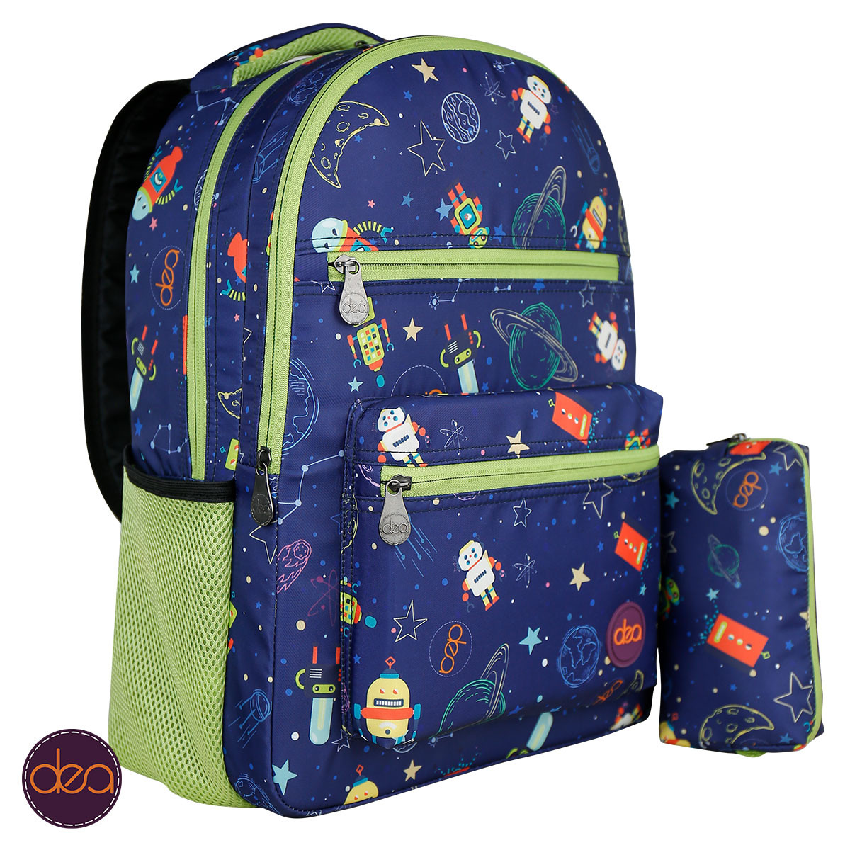 A Space Adventure dea-duo School Set 2 pcs "size 18" 