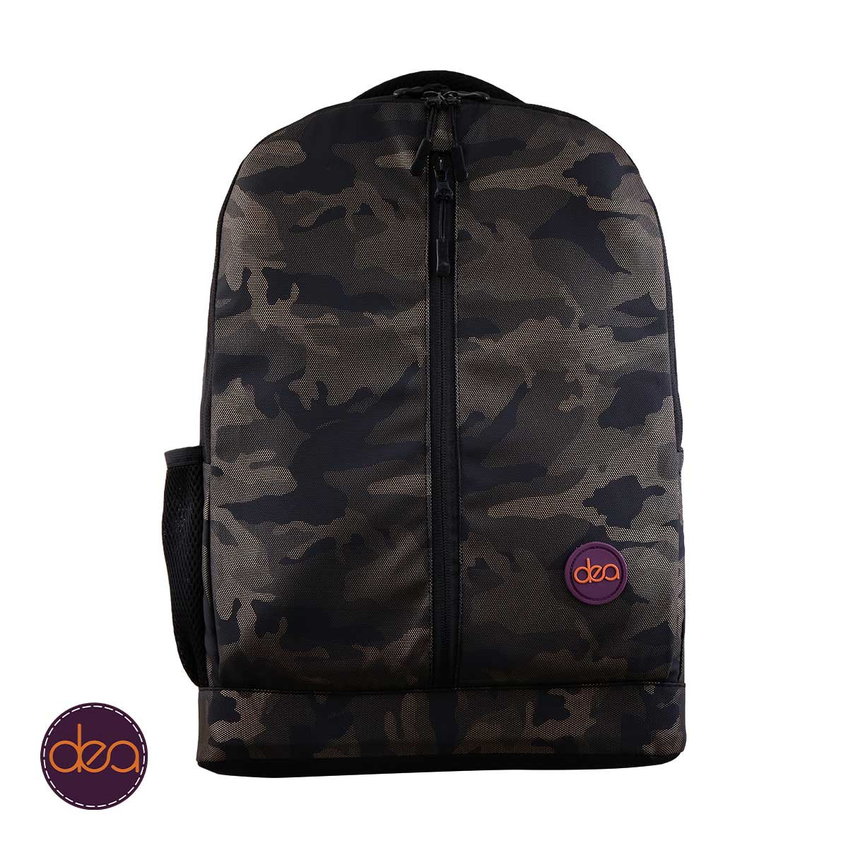 Metallic Bronze dea-phantom Backpack Size 18-inch